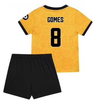 Wolves Joao Gomes #8 Replik Heimtrikot Kinder 2025-26 Kurzarm (+ Kurze Hosen)